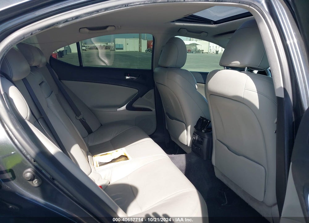 2007 LEXUS IS 250 VIN: JTHBK262375028197
