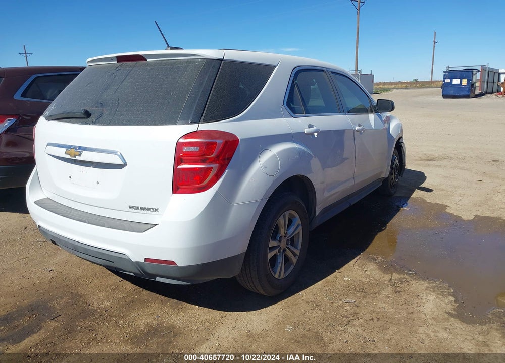 2016 CHEVROLET EQUINOX L VIN: 2GNALBEK4G1145811