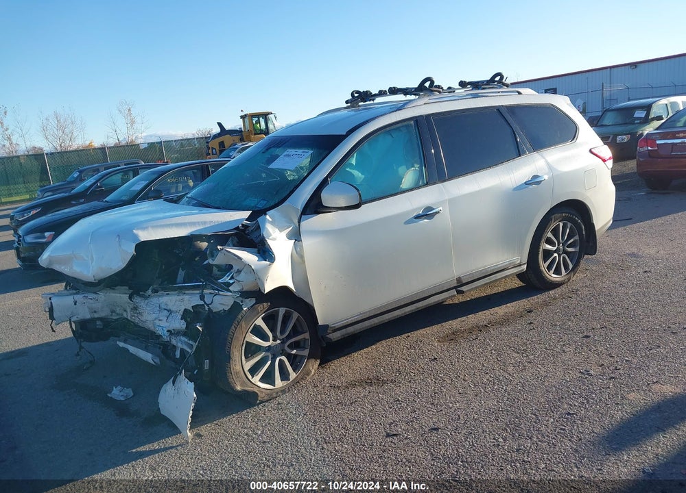 2016 NISSAN PATHFINDER SL VIN: 5N1AR2MMXGC626646