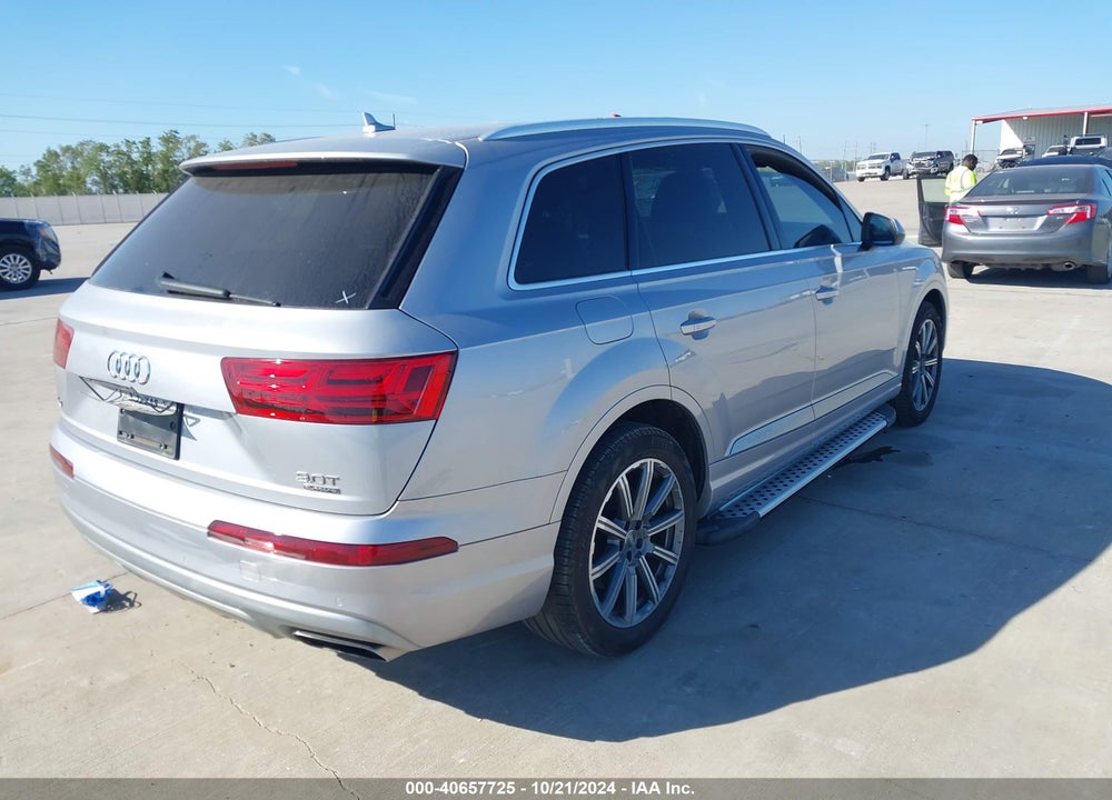 2018 AUDI Q7 3.0T PREMIUM VIN: WA1LAAF70JD051281