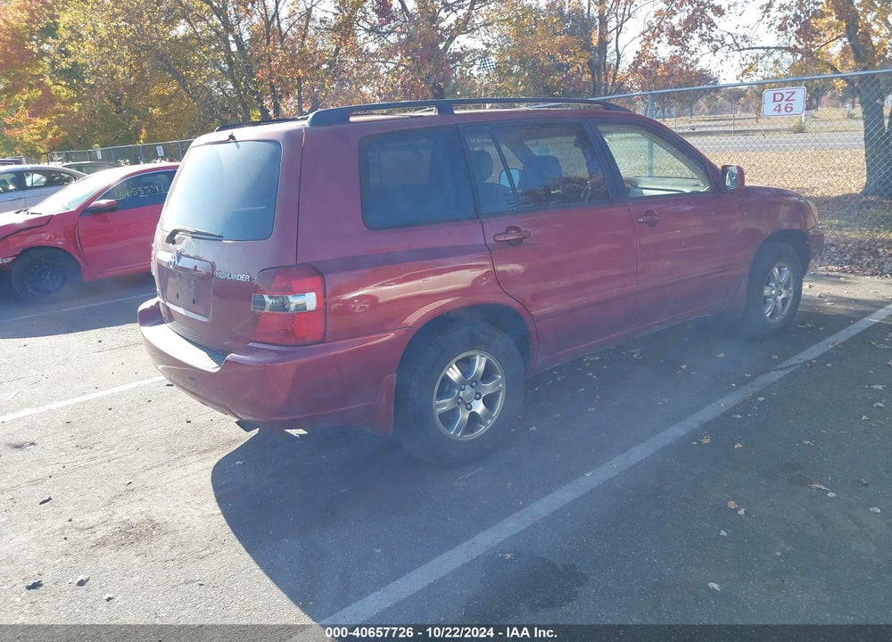 2005 TOYOTA HIGHLANDER V6 VIN: JTEDP21A850089061