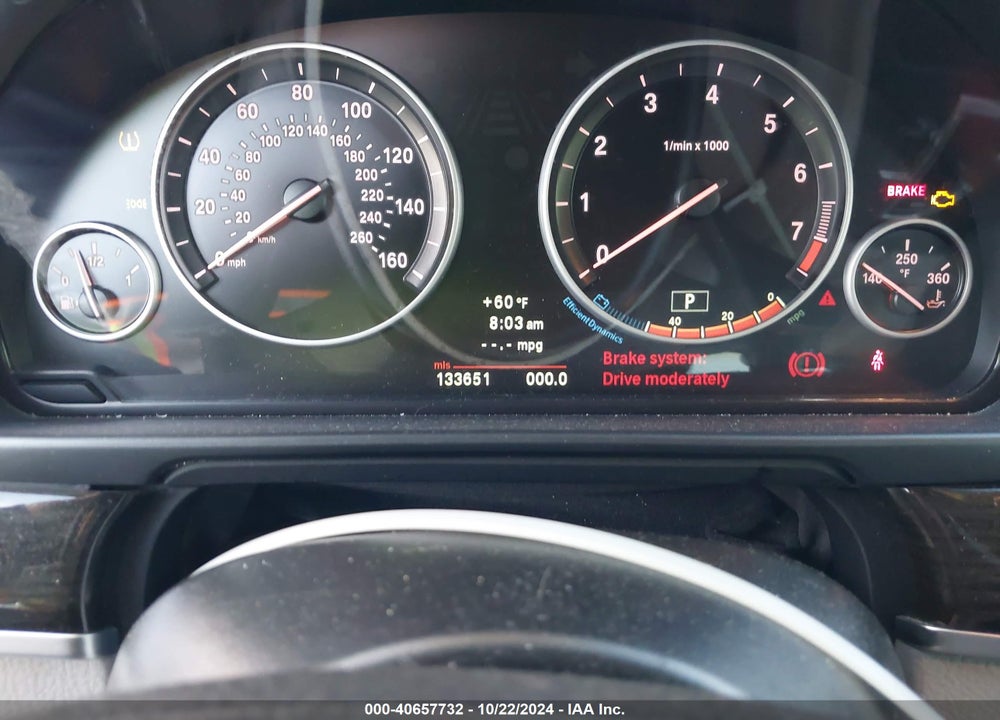 2013 BMW 528I VIN: WBAXG5C59DDY37713
