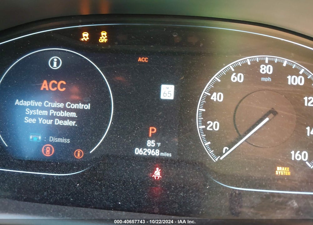 2020 HONDA ACCORD EX VIN: 1HGCV1F47LA070173