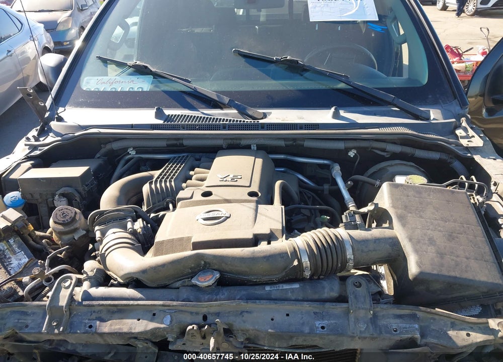 2012 NISSAN FRONTIER SV VIN: 1N6AD0CU1CN700587