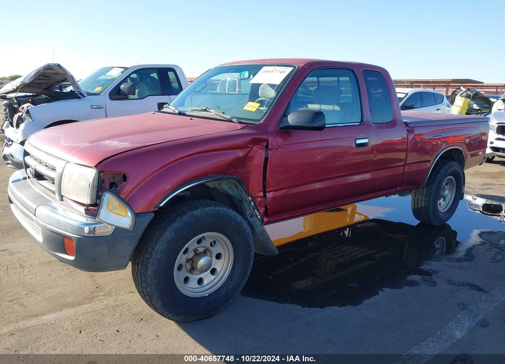 2000 TOYOTA TACOMA BASE V6 VIN: 4TAWN72N9YZ609779