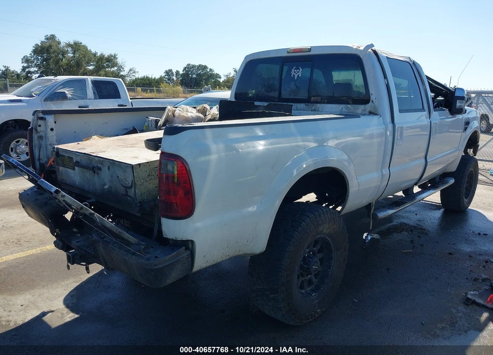 2008 FORD F-250 FX4/HARLEY-DAVIDSON/KING RANCH/LARIAT/XL/XLT VIN: 1FTSW21R28ED92252