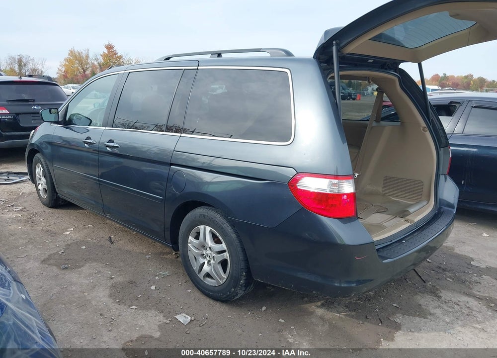 2005 HONDA ODYSSEY EX VIN: 5FNRL384X5B088135