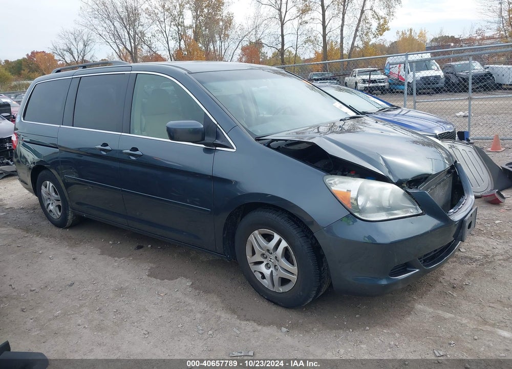 2005 HONDA ODYSSEY EX VIN: 5FNRL384X5B088135