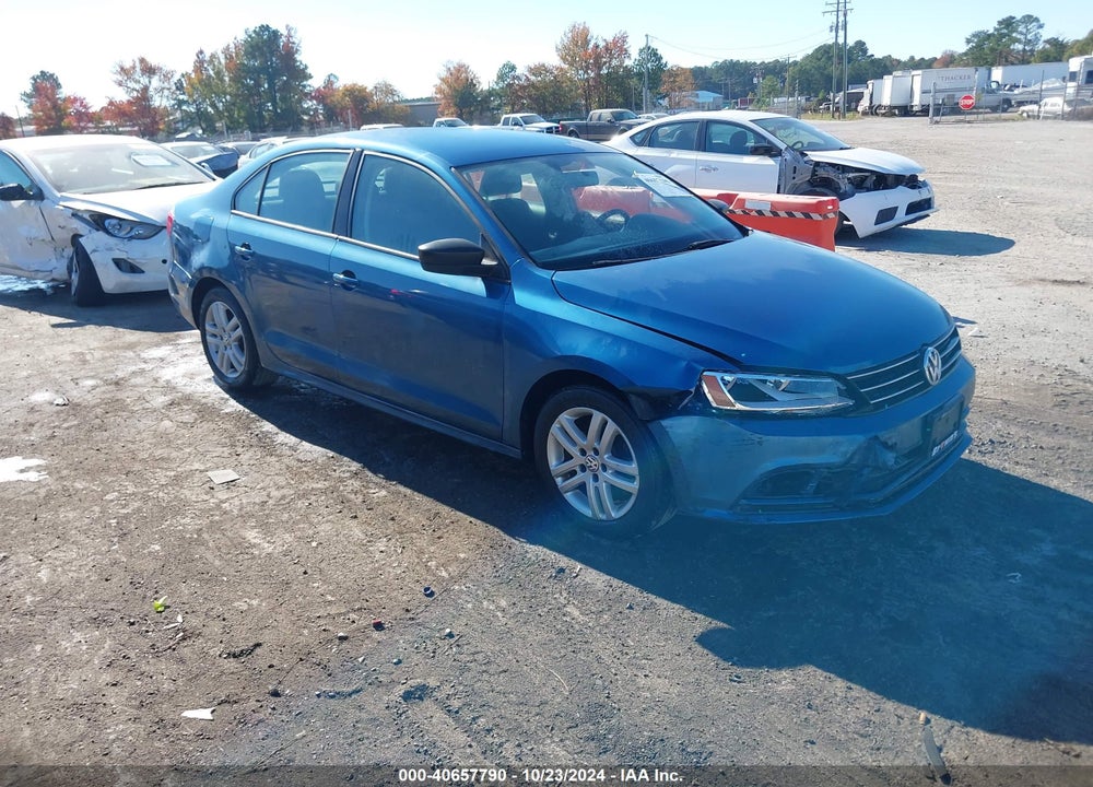 2015 VOLKSWAGEN JETTA 2.0L S VIN: 3VW2K7AJXFM351164