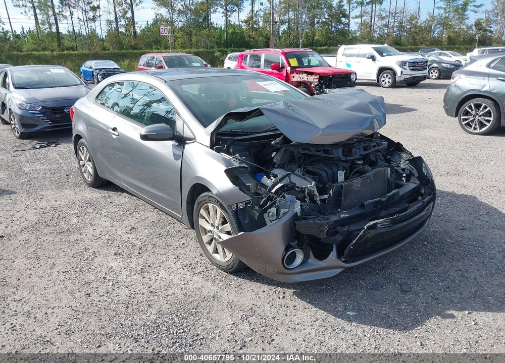 2014 KIA FORTE KOUP EX VIN: KNAFX6A87E5235306