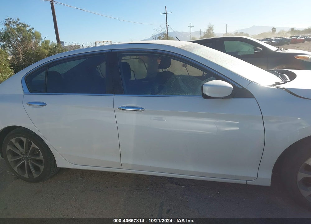 2015 HONDA ACCORD SPORT VIN: 1HGCR2F57FA139497