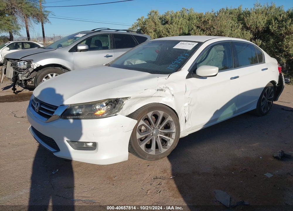 2015 HONDA ACCORD SPORT VIN: 1HGCR2F57FA139497
