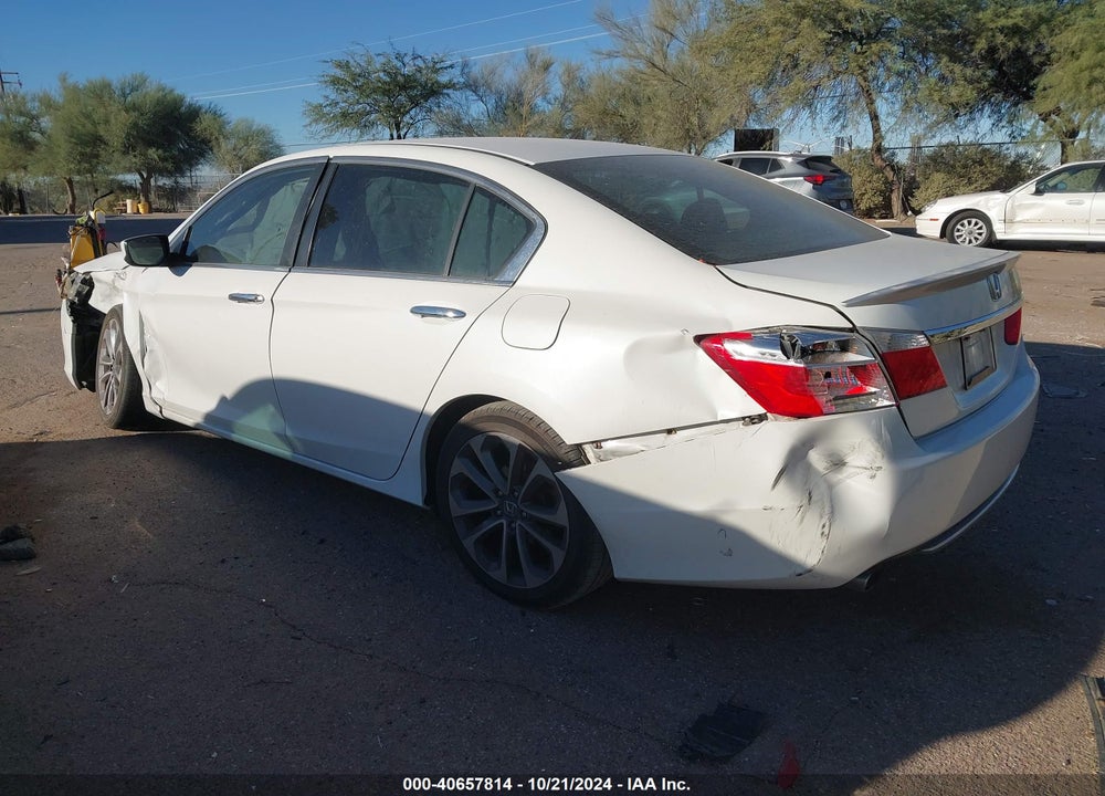 2015 HONDA ACCORD SPORT VIN: 1HGCR2F57FA139497