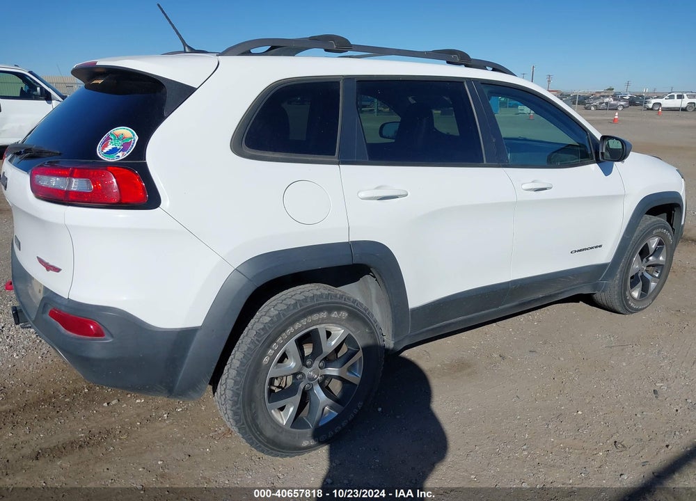 2015 JEEP CHEROKEE TRAILHAWK VIN: 1C4PJMBS1FW785765