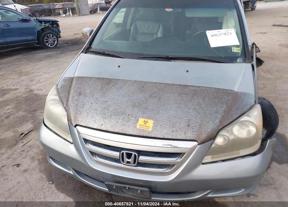 2007 HONDA ODYSSEY EX-L VIN: 5FNRL38797B093470