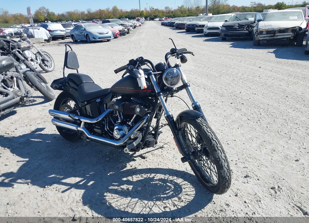 2013 HARLEY-DAVIDSON FXS BLACKLINE VIN: 1HD1JPV14DB022359