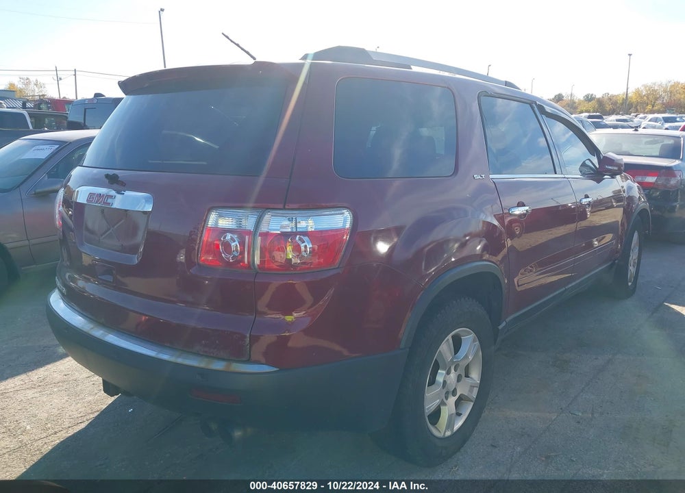 2010 GMC ACADIA SLT-1 VIN: 1GKLVMED1AJ142746