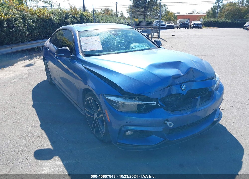 2018 BMW 440I GRAN COUPE XDRIVE VIN: WBA4J7C54JBH15514