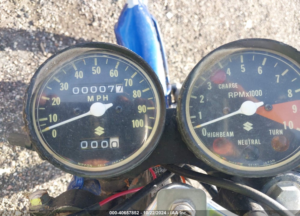 1973 SUZUKI GT250 VIN: GT18525721