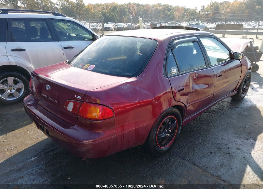 1998 TOYOTA COROLLA LE VIN: 2T1BR18E4WC090613