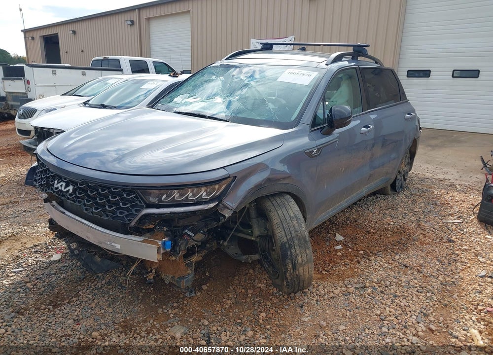 2022 KIA SORENTO X-LINE S VIN: 5XYRLDLC7NG142875