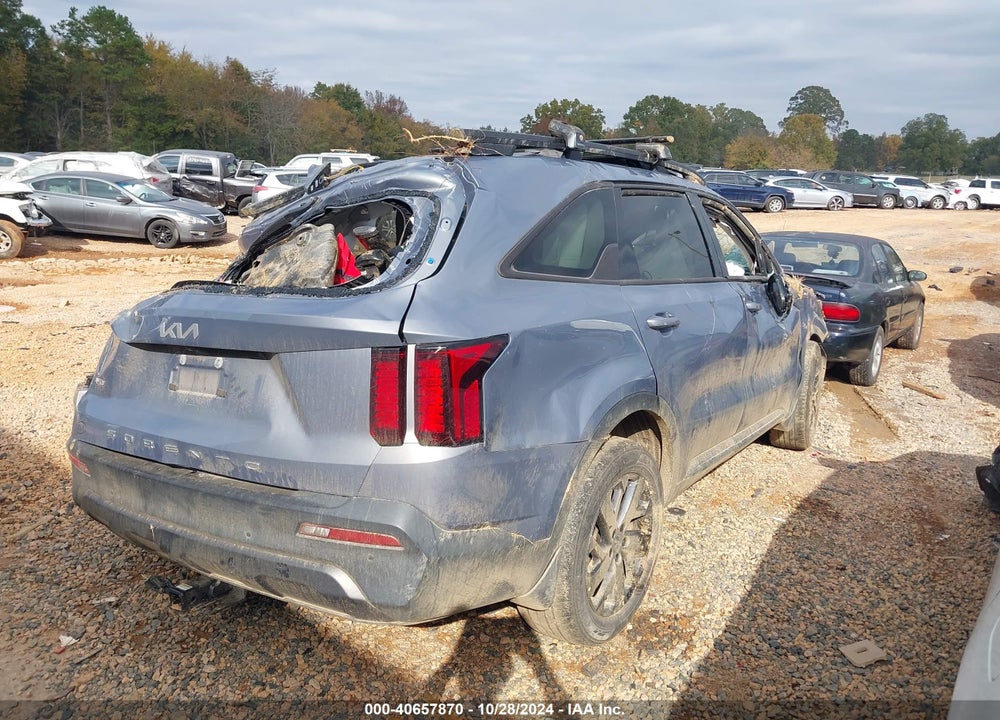2022 KIA SORENTO X-LINE S VIN: 5XYRLDLC7NG142875