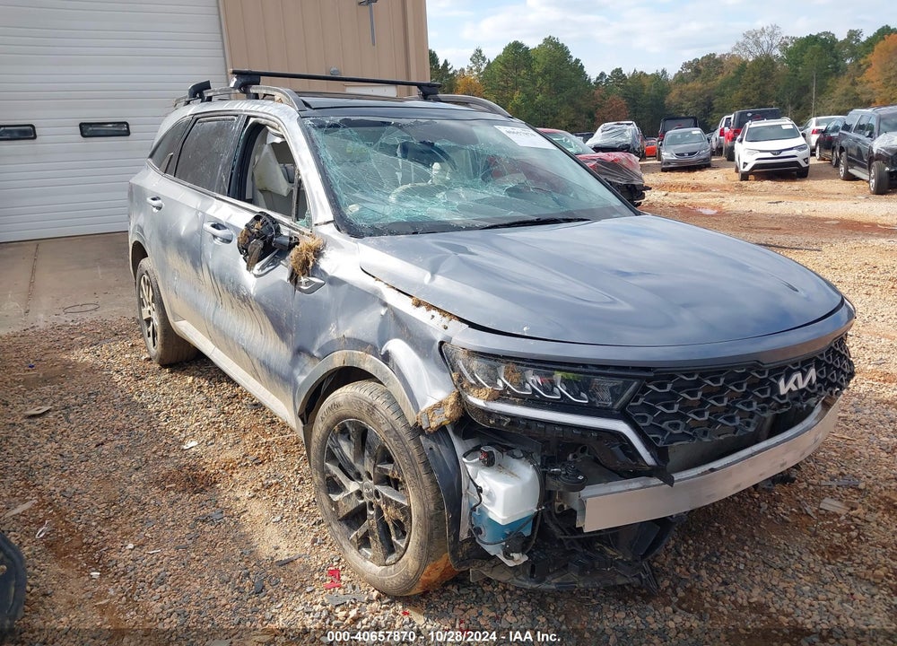 2022 KIA SORENTO X-LINE S VIN: 5XYRLDLC7NG142875