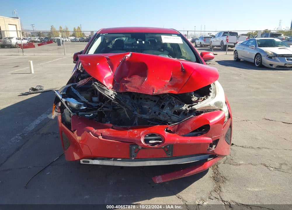 2017 TOYOTA PRIUS THREE VIN: JTDKARFUXH3537781