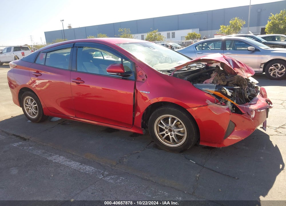 2017 TOYOTA PRIUS THREE VIN: JTDKARFUXH3537781