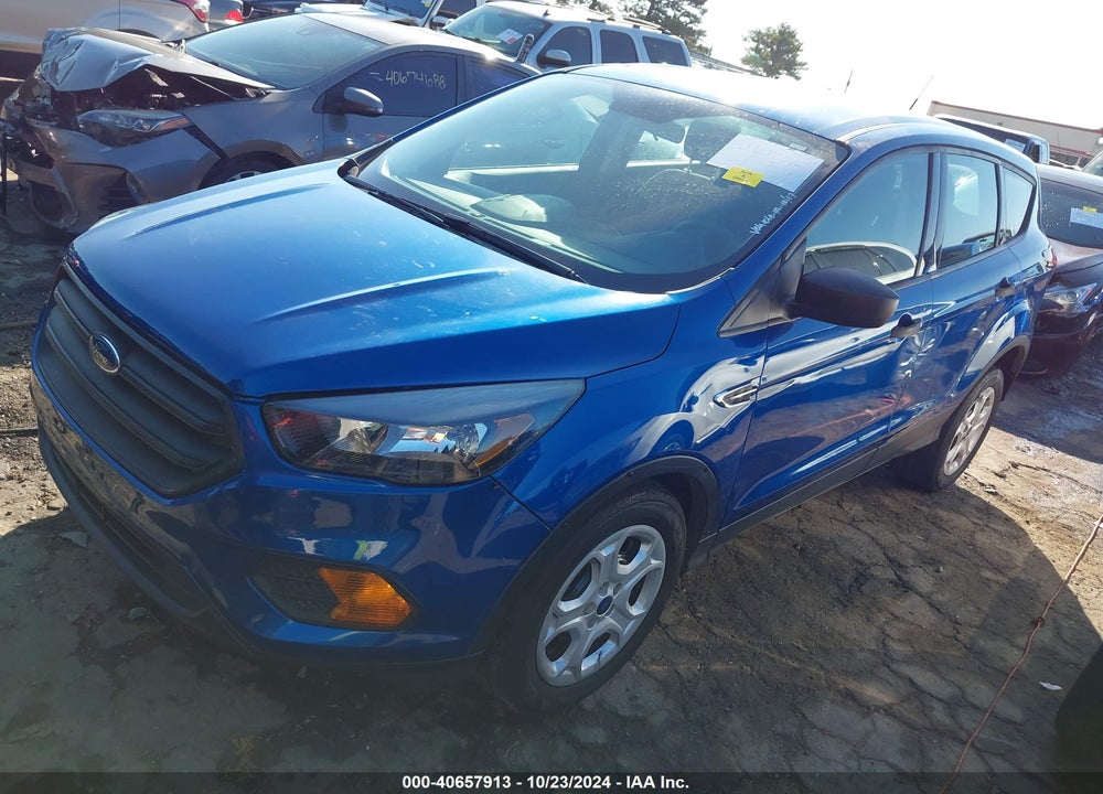 2019 FORD ESCAPE S VIN: 1FMCU0F78KUA11020