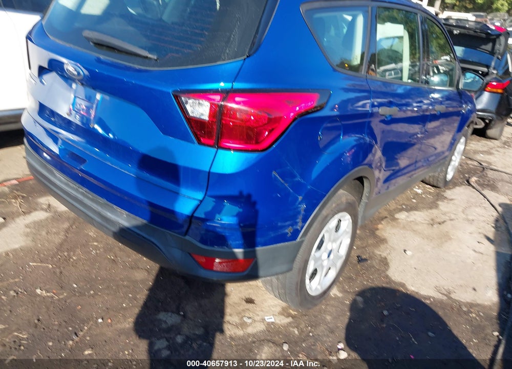 2019 FORD ESCAPE S VIN: 1FMCU0F78KUA11020