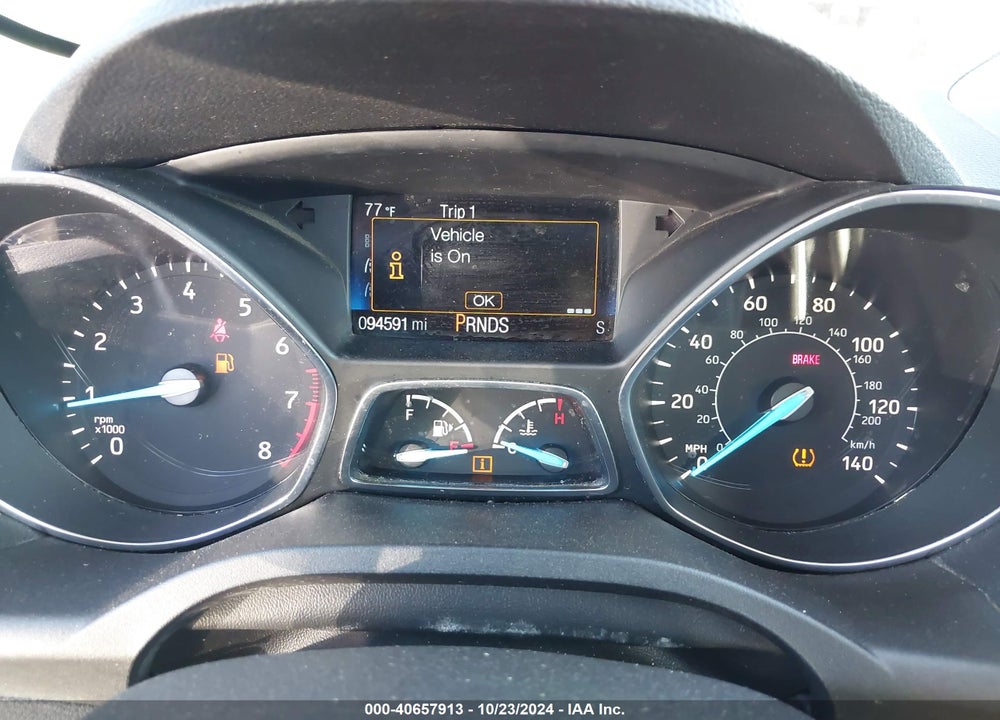 2019 FORD ESCAPE S VIN: 1FMCU0F78KUA11020
