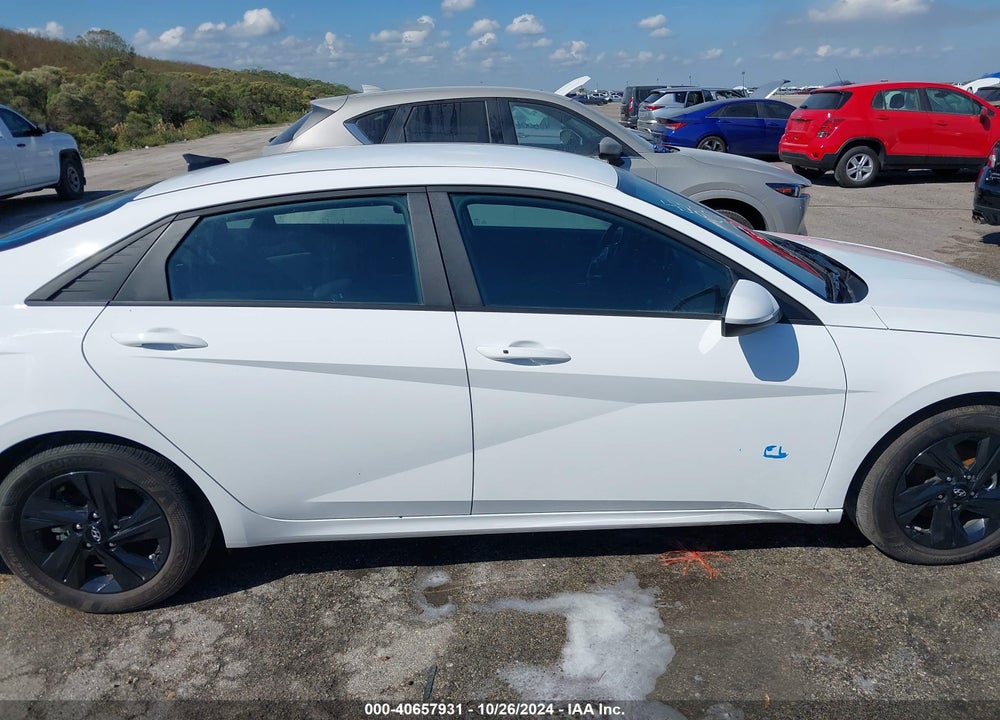 2023 HYUNDAI ELANTRA HYBRID BLUE VIN: KMHLM4AJ0PU066272