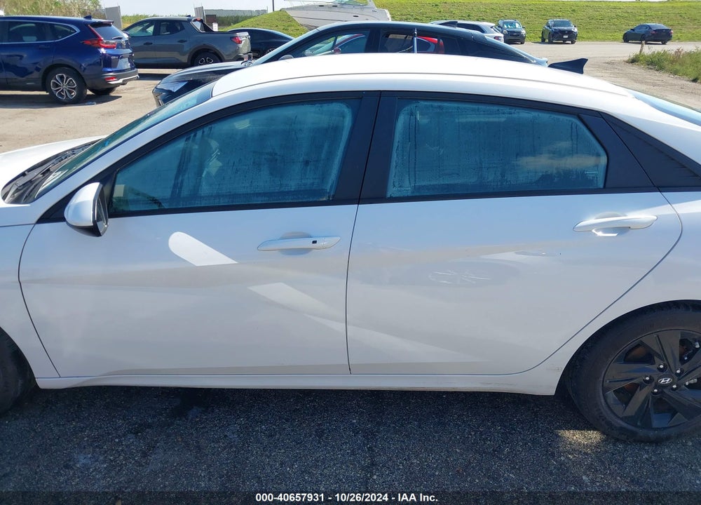 2023 HYUNDAI ELANTRA HYBRID BLUE VIN: KMHLM4AJ0PU066272