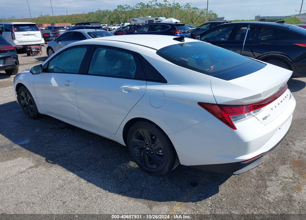 2023 HYUNDAI ELANTRA HYBRID BLUE VIN: KMHLM4AJ0PU066272
