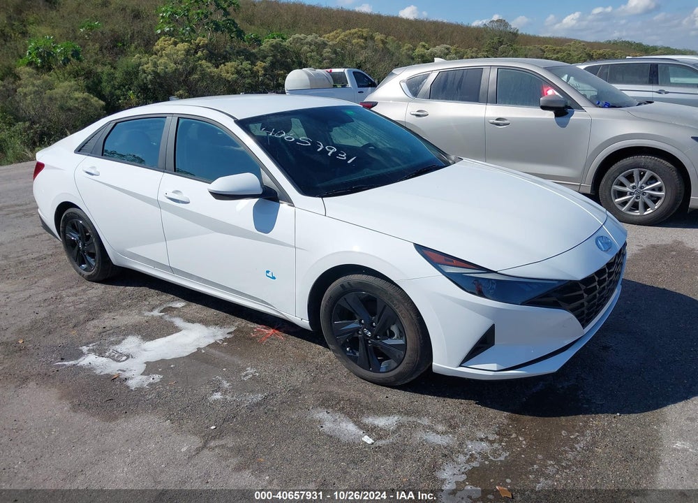 2023 HYUNDAI ELANTRA HYBRID BLUE VIN: KMHLM4AJ0PU066272