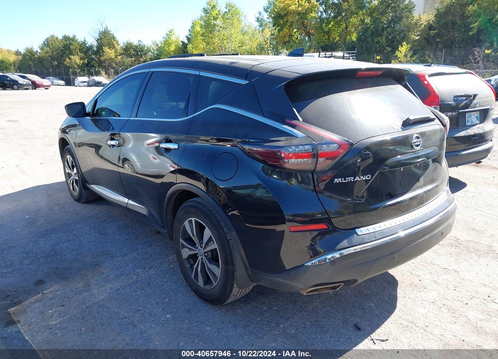 2021 NISSAN MURANO S FWD VIN: 5N1AZ2AJ9MC104404