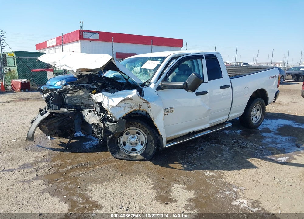 2019 RAM 1500 CLASSIC TRADESMAN 4X4 6'4 BOX VIN: 1C6RR7FG6KS607013