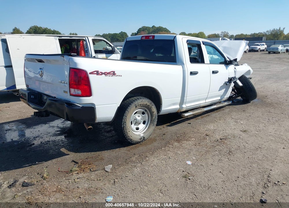 2019 RAM 1500 CLASSIC TRADESMAN 4X4 6'4 BOX VIN: 1C6RR7FG6KS607013