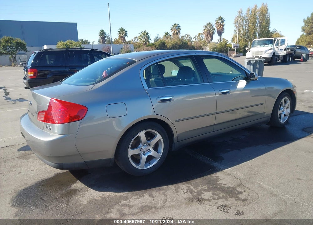 2004 INFINITI G35 VIN: JNKCV51E94M616704