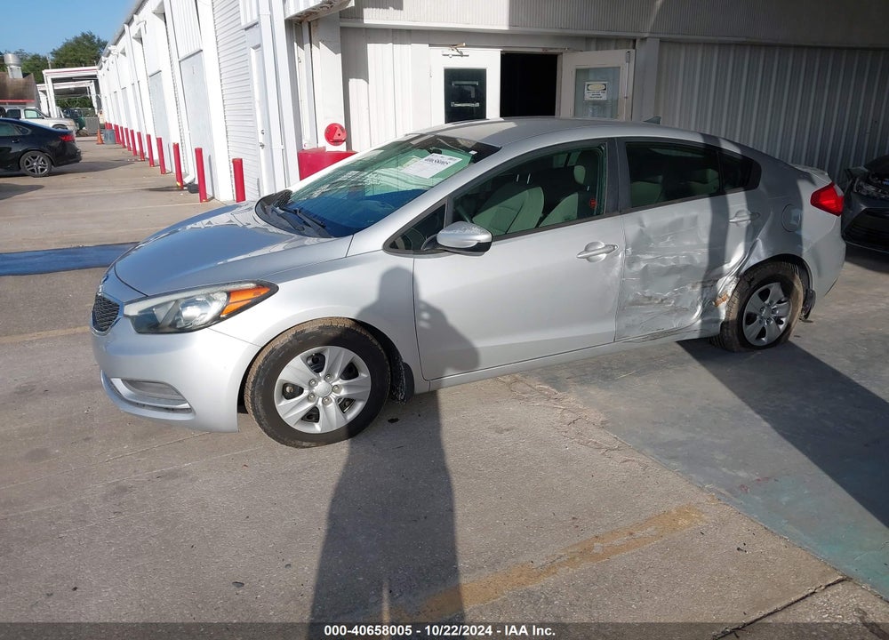 2015 KIA FORTE LX VIN: KNAFK4A63F5408774