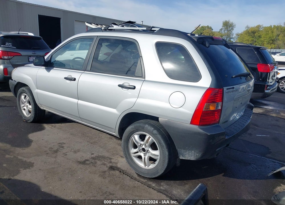 2008 KIA SPORTAGE LX V6 VIN: KNDJE723987494173