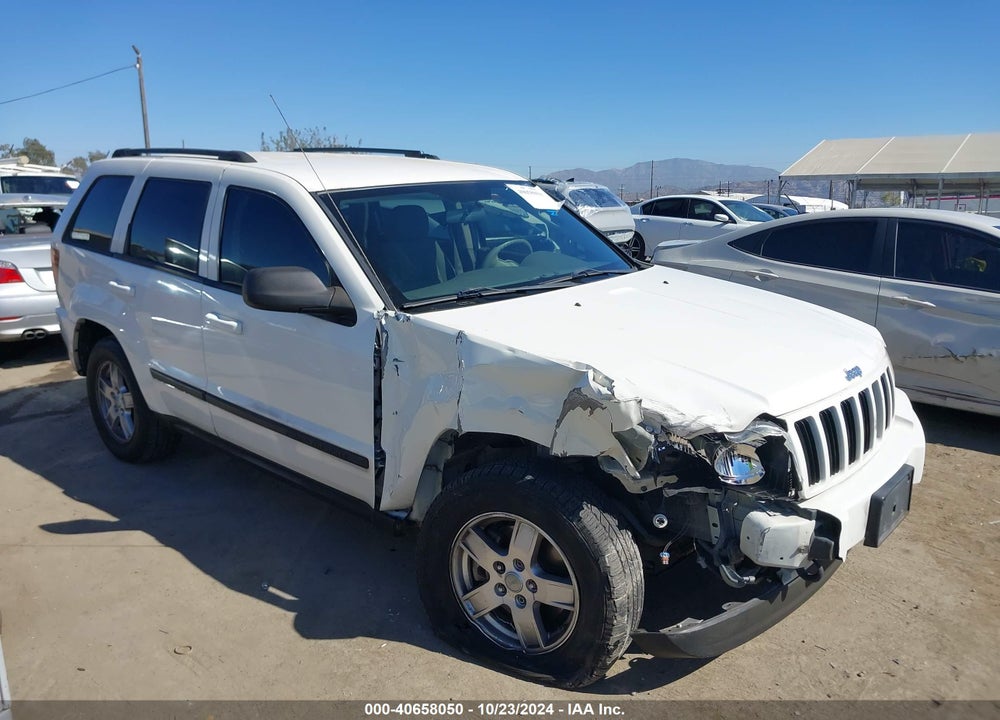 2007 JEEP GRAND CHEROKEE LAREDO VIN: 1J8HR48P37C644675