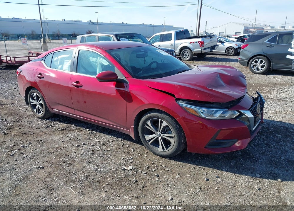 2020 NISSAN SENTRA SV XTRONIC CVT VIN: 3N1AB8CVXLY305717