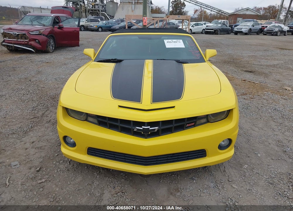 2011 CHEVROLET CAMARO 2SS VIN: 2G1FK3DJ7B9166848