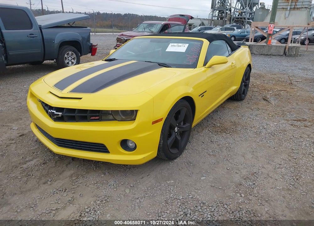 2011 CHEVROLET CAMARO 2SS VIN: 2G1FK3DJ7B9166848