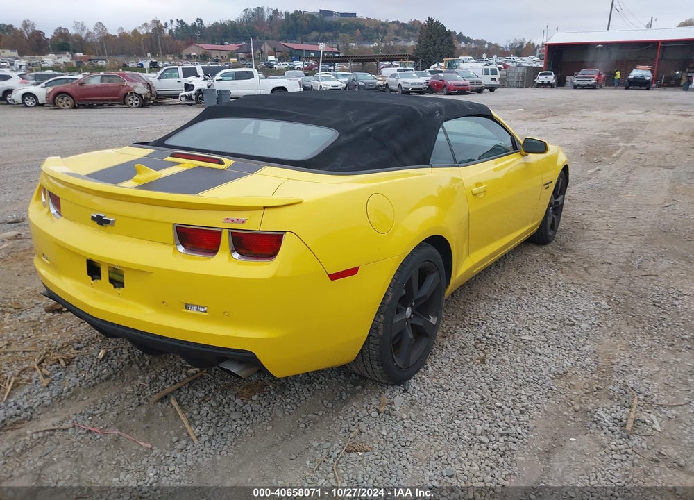 2011 CHEVROLET CAMARO 2SS VIN: 2G1FK3DJ7B9166848
