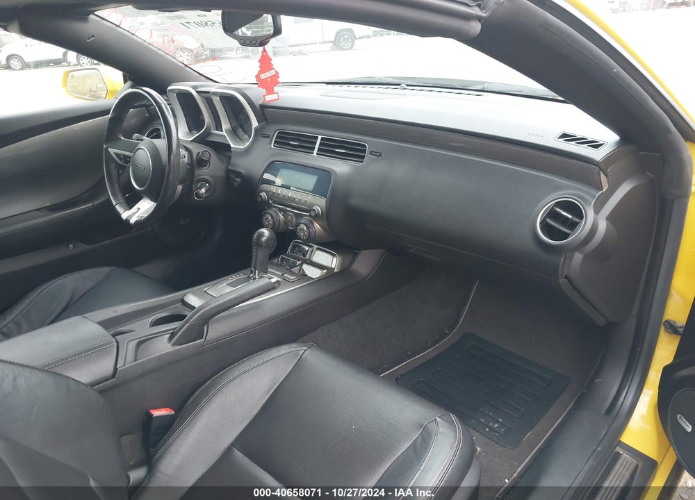 2011 CHEVROLET CAMARO 2SS VIN: 2G1FK3DJ7B9166848