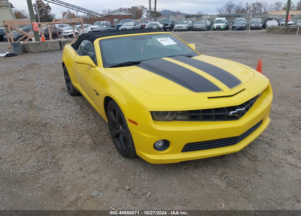 2011 CHEVROLET CAMARO 2SS VIN: 2G1FK3DJ7B9166848