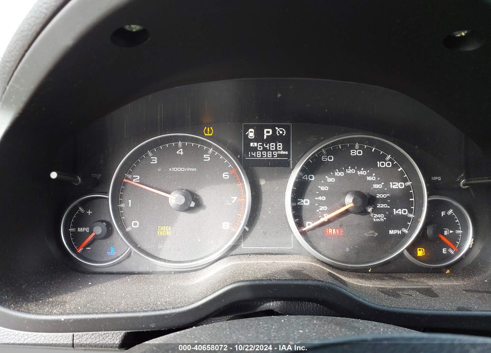 2013 SUBARU OUTBACK 2.5I PREMIUM VIN: 4S4BRBGC8D3290658